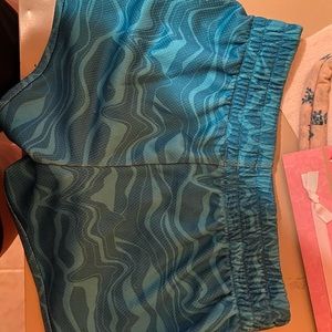 Blue xs under armor shorts